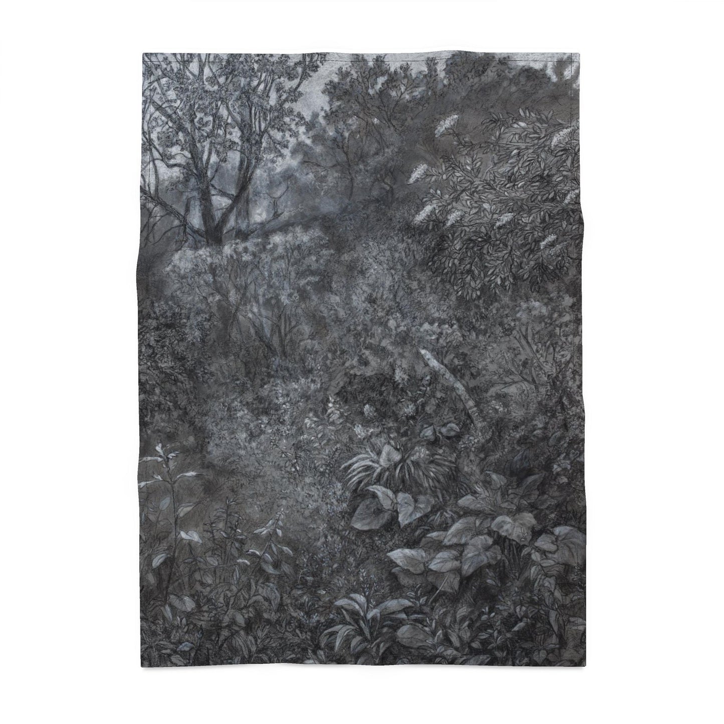 Into the Unknown: Majesty — Charcoal Art Towel